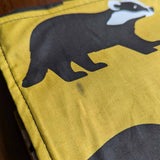 Waste-Not Kissing Badgers Picnic Blanket - Slight Second