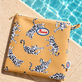 Tigers Large Toiletry Bag (Mustard)