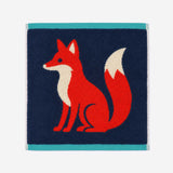 x4 Kissing Foxes Organic Cotton Face Cloths