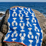 Blue Lobster Organic Cotton Towel Set