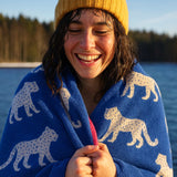 Snow Leopards Organic Cotton Towels
