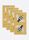 x4 Buzzy Bee Organic Cotton Bath Sheets