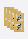 x4 Buzzy Bee Organic Cotton Bath Towels