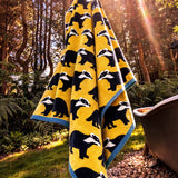Kissing Badgers Organic Cotton Towels