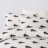 Orca Organic Cotton Bedding (Grey)