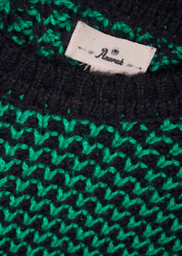 Weave Jumper Blue/Green