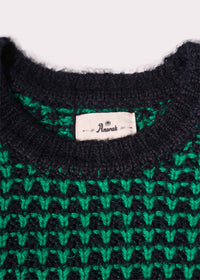 Weave Jumper Blue/Green