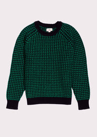 Weave Jumper Blue/Green