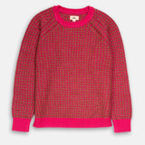 Weave Jumper Pink / Camel