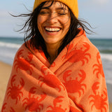 Crabs Organic Cotton Towels