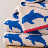 Jumping Dolphins Organic Cotton Towel Set