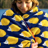 Kissing Hedgehogs Organic Cotton Towels