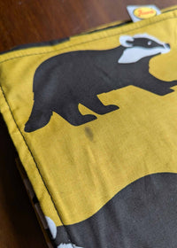 Waste-Not Kissing Badgers Picnic Blanket - Slight Second