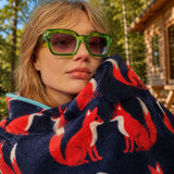 Kissing Foxes Organic Cotton Towels