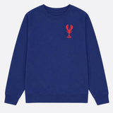 Lobster Organic Cotton Sweatshirt (Blue)