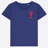 Lobster Organic Cotton T-Shirt (Blue)
