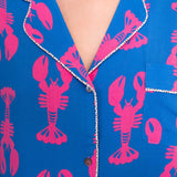 Lobster Ecovero™ PJ Set (Blue/Pink)