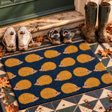 Kissing Hedgehogs Coir Doormat