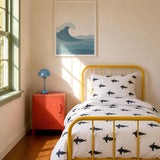 Orca Organic Cotton Bedding (Grey)