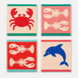 Sea Animals Face Cloth Bundle