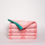 x4 Shells Organic Cotton Hand Towels