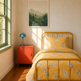 Tigers Organic Cotton Bedding (Mustard)