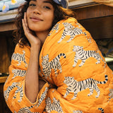 Tigers Organic Cotton Sleeping Bag (Mustard)