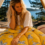 Tigers Organic Cotton Sleeping Bag (Mustard)