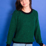 Weave Jumper Blue / Green