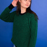 Weave Jumper Blue / Green
